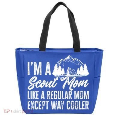 Scout Mom Hiking And Camping Scouting Gift Tote Bag
