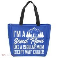 Scout Mom Hiking And Camping Scouting Gift Tote Bag thumb 0