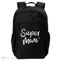 Super Mom Heart Cute Mother's Day Backpack thumb 0