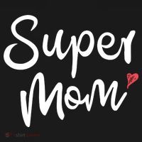 Super Mom Heart Cute Mother's Day Coaster thumb 2