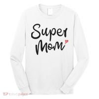 Super Mom Heart Cute Mother's Day Long Sleeve Shirt thumb 0