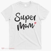 Super Mom Heart Cute Mother's Day T-Shirt thumb 0