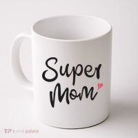 Super Mom Heart Cute Mother's Day Coffee Mug thumb 0