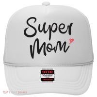 Super Mom Heart Cute Mother's Day Hat thumb 0