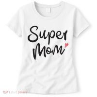 Super Mom Heart Cute Mother's Day Women's T-Shirt thumb 0