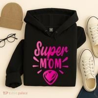 Super Mom Heart Gift Hoodie thumb 4