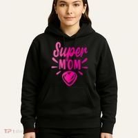Super Mom Heart Gift Hoodie thumb 5