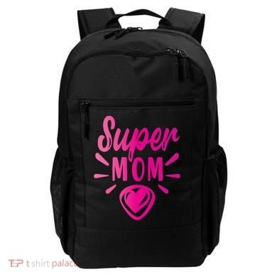 Super Mom Heart Gift Backpack