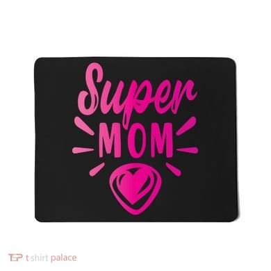 Super Mom Heart Gift Mousepad