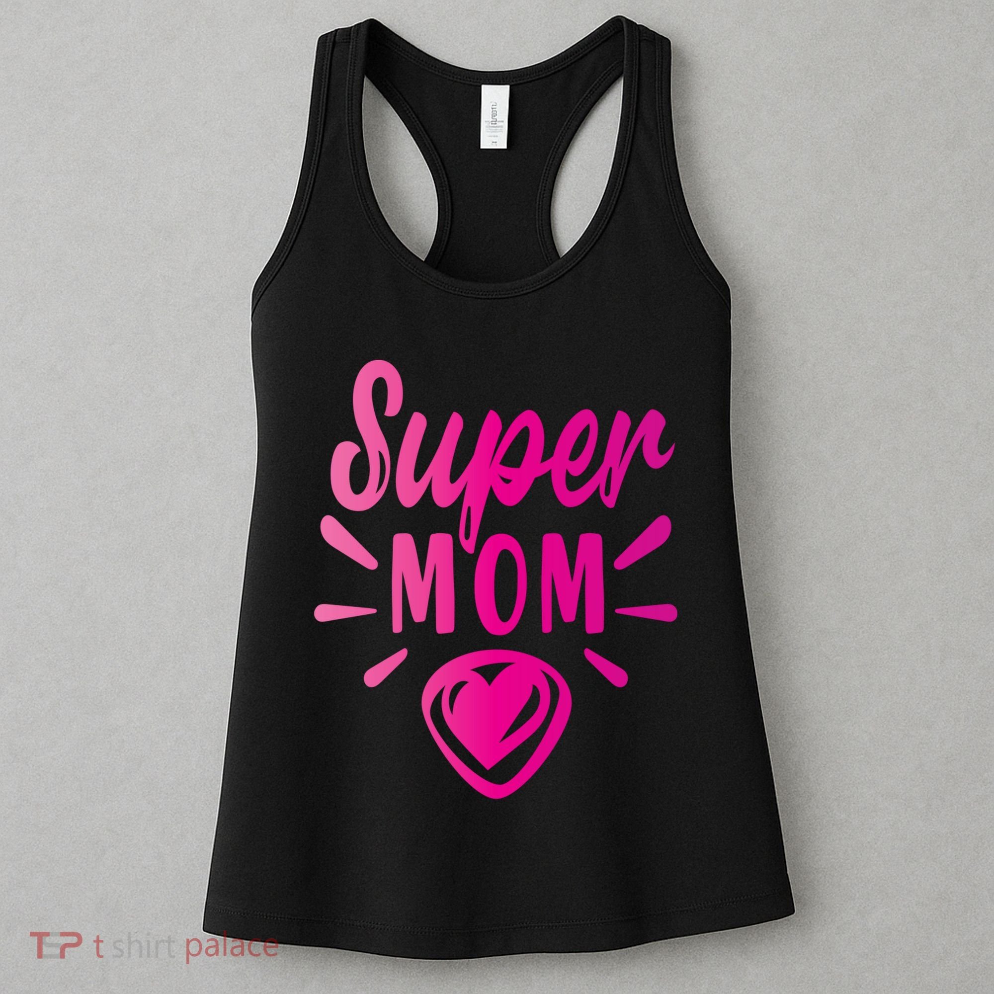 Super Mom Heart Gift Women's Tank Top