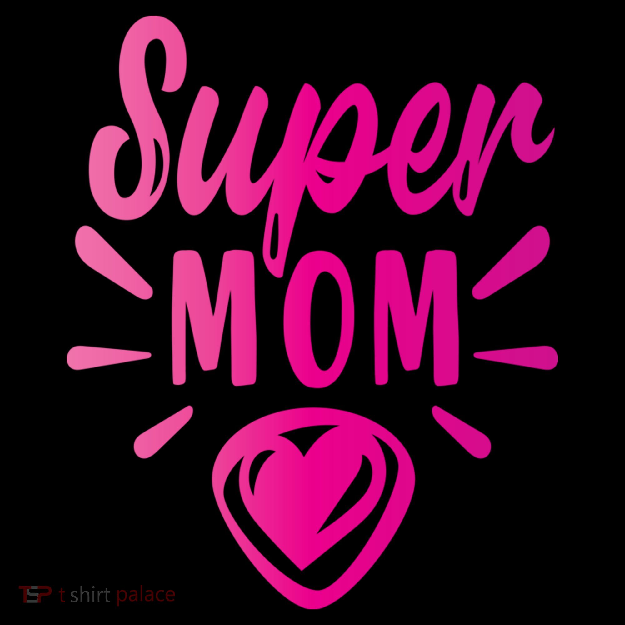 Super Mom Heart Gift Kids Sweatshirt