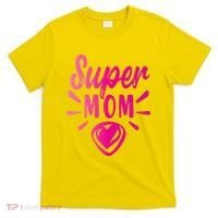 Super Mom Heart Gift T-Shirt thumb 0