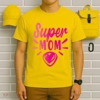 Super Mom Heart Gift T-Shirt thumb 6