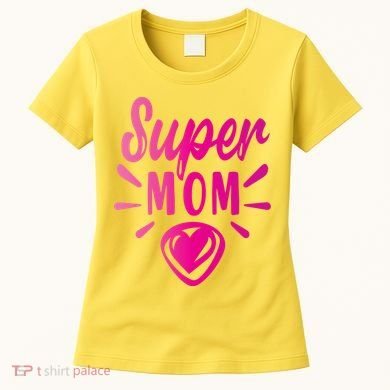 Super Mom Heart Gift Women's T-Shirt