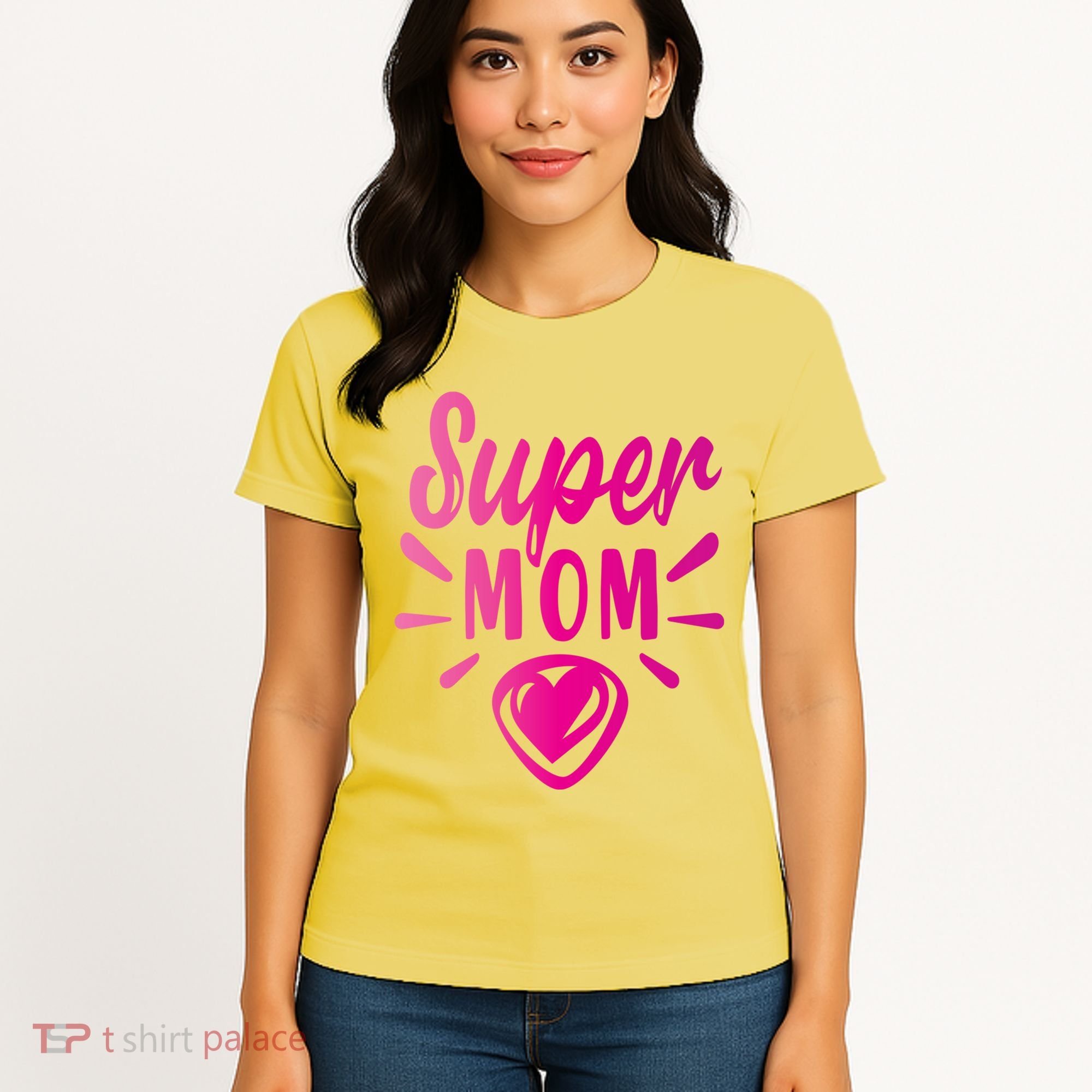 Super Mom Heart Gift Women's T-Shirt