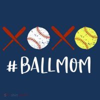 Softball Mom Hoodie Baseball Mom Hoodie Gifts T-Shirt thumb 7