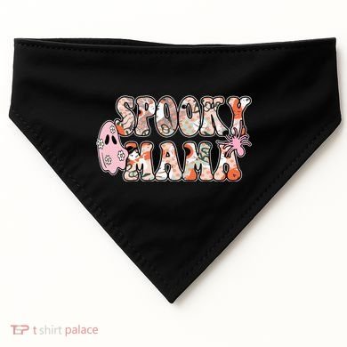 Spooky Mama Halloween Mom USA-Made Doggie Bandana