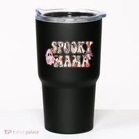 Spooky Mama Halloween Mom Tumbler thumb 0