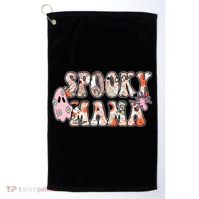 Spooky Mama Halloween Mom Golf Towel