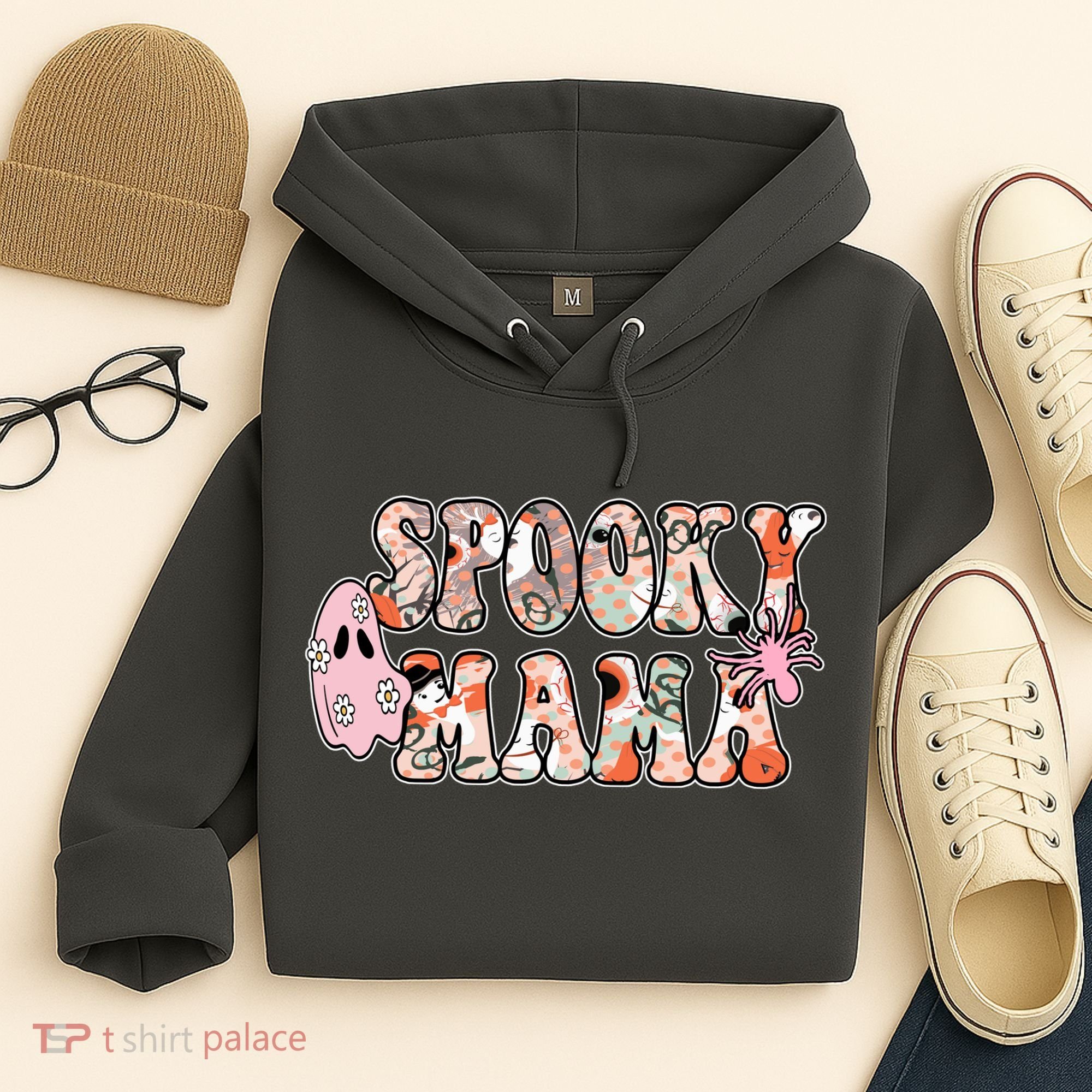 Spooky Mama Halloween Mom Hoodie