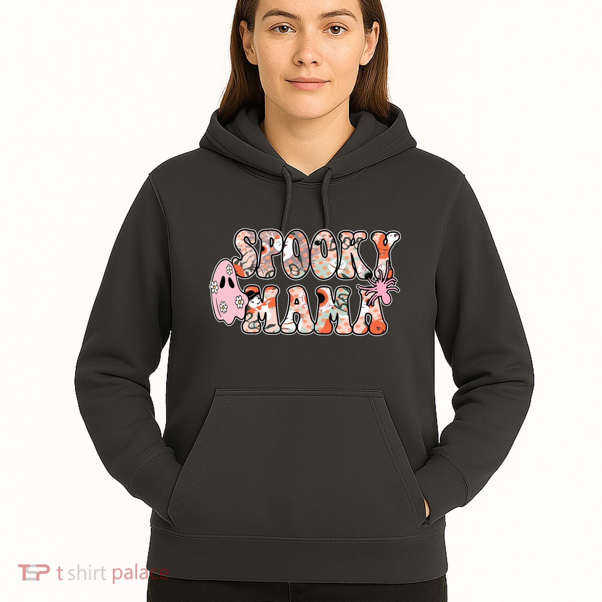 Spooky Mama Halloween Mom Hoodie