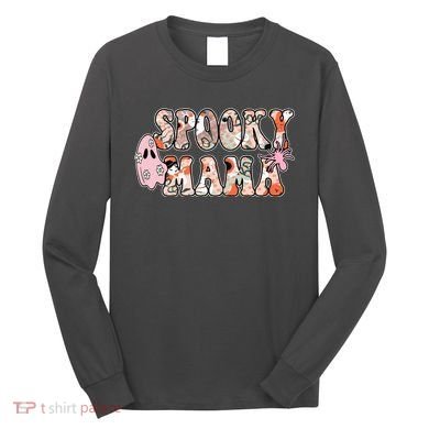 Spooky Mama Halloween Mom Long Sleeve Shirt