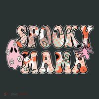 Spooky Mama Halloween Mom Sweatshirt thumb 2