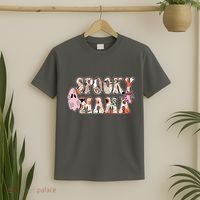 Spooky Mama Halloween Mom T-Shirt thumb 2