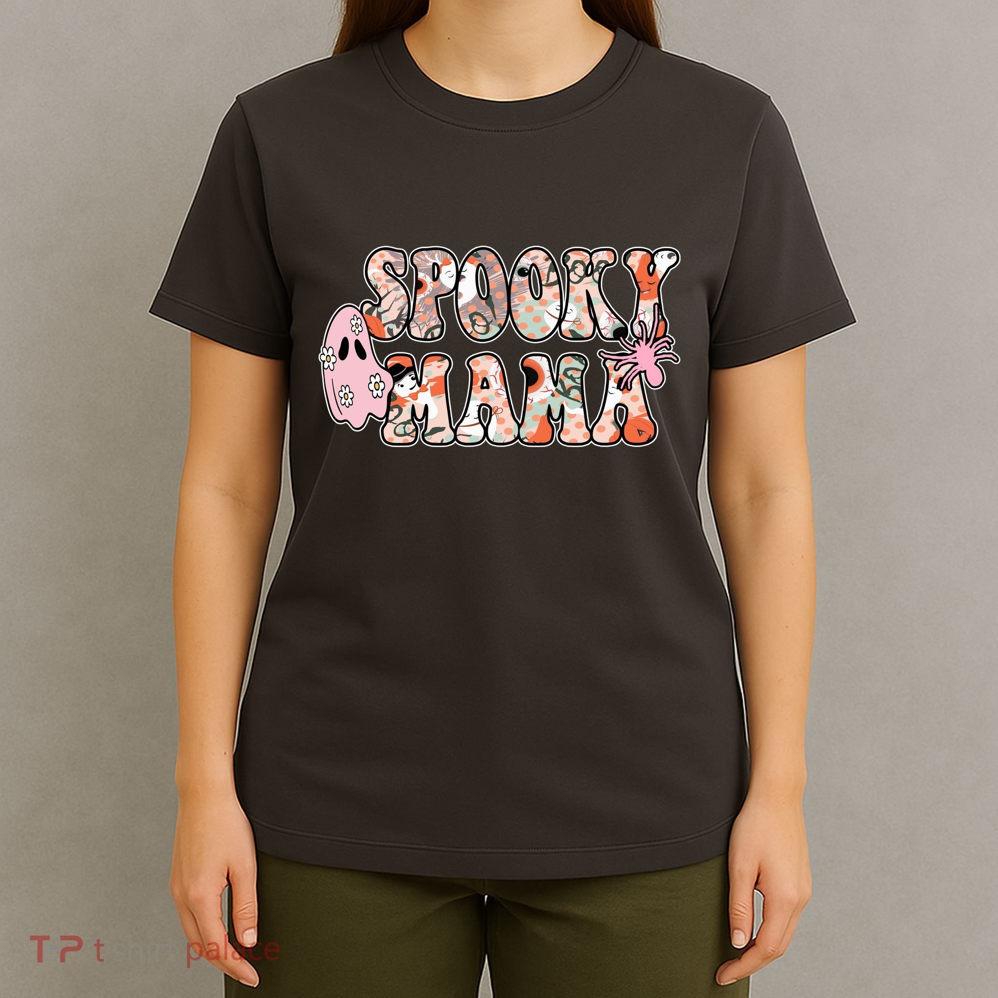 Spooky Mama Halloween Mom T-Shirt