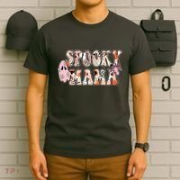 Spooky Mama Halloween Mom T-Shirt thumb 6