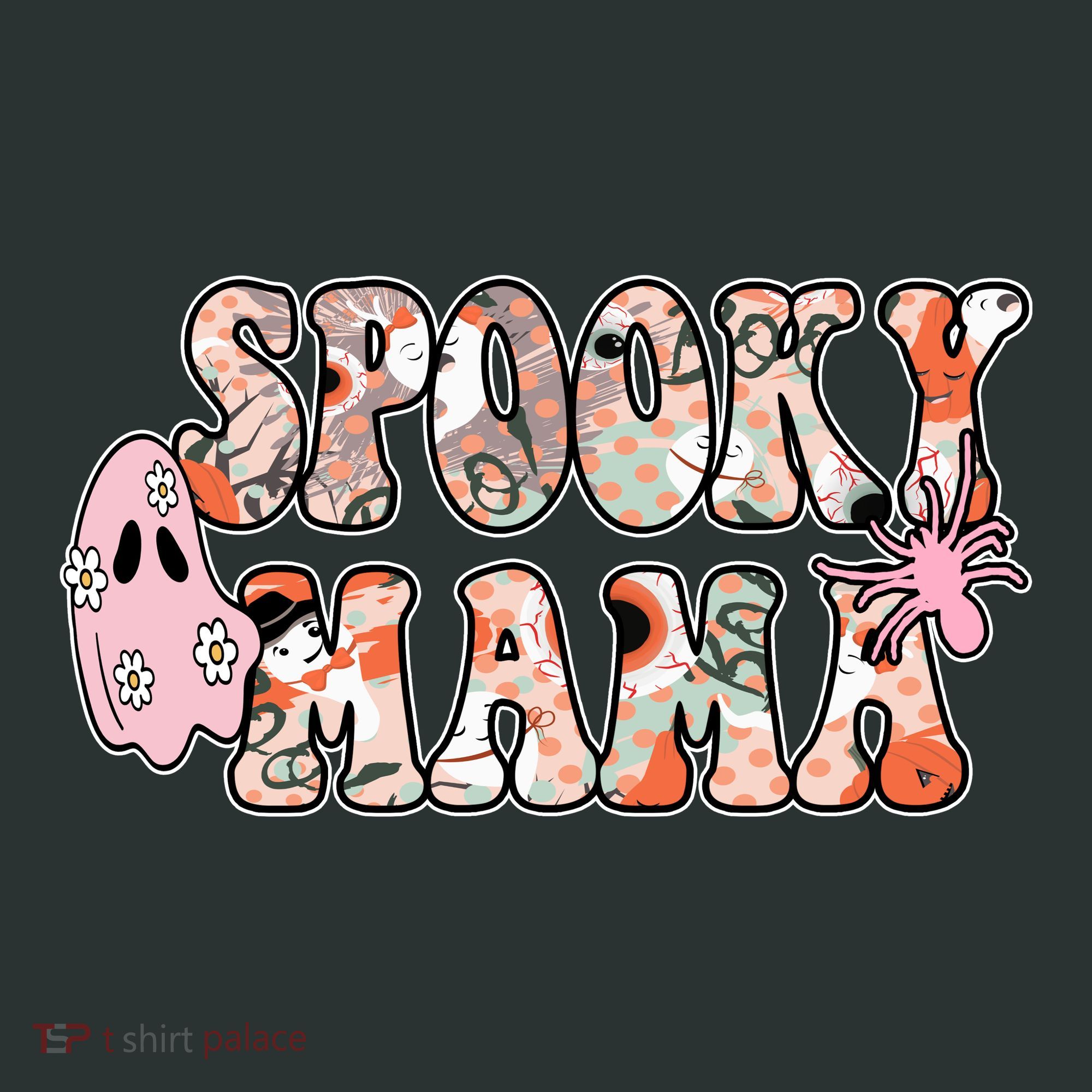 Spooky Mama Halloween Mom T-Shirt