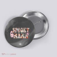 Spooky Mama Halloween Mom Button thumb 0