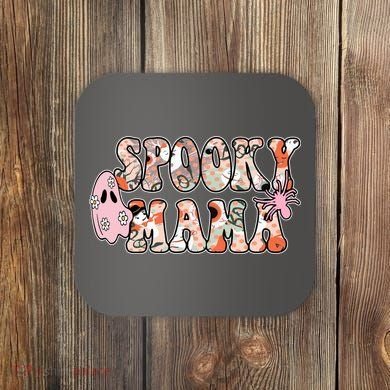 Spooky Mama Halloween Mom Coaster