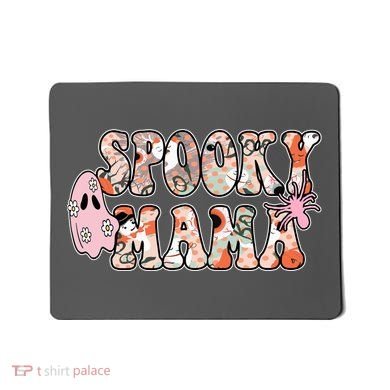 Spooky Mama Halloween Mom Mousepad