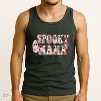 Spooky Mama Halloween Mom Tank Top thumb 3