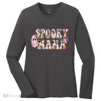 Spooky Mama Halloween Mom Women's Long Sleeve Shirt thumb 0