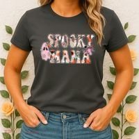 Spooky Mama Halloween Mom Women's T-Shirt thumb 2