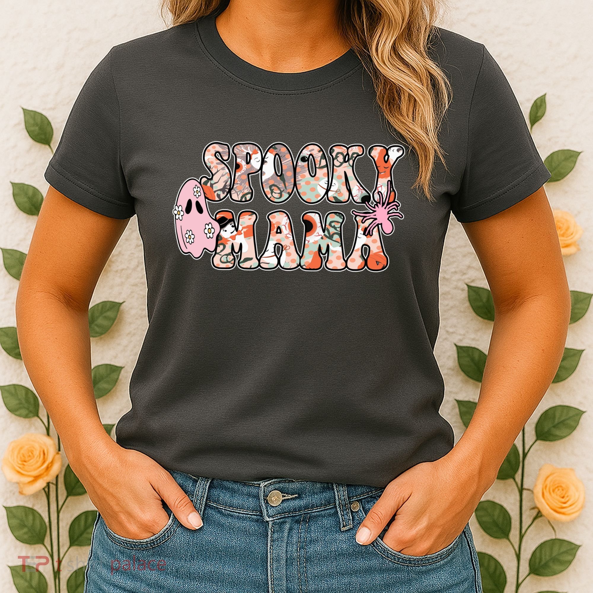 Spooky Mama Halloween Mom Women's T-Shirt