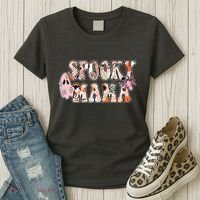 Spooky Mama Halloween Mom Women's T-Shirt thumb 3