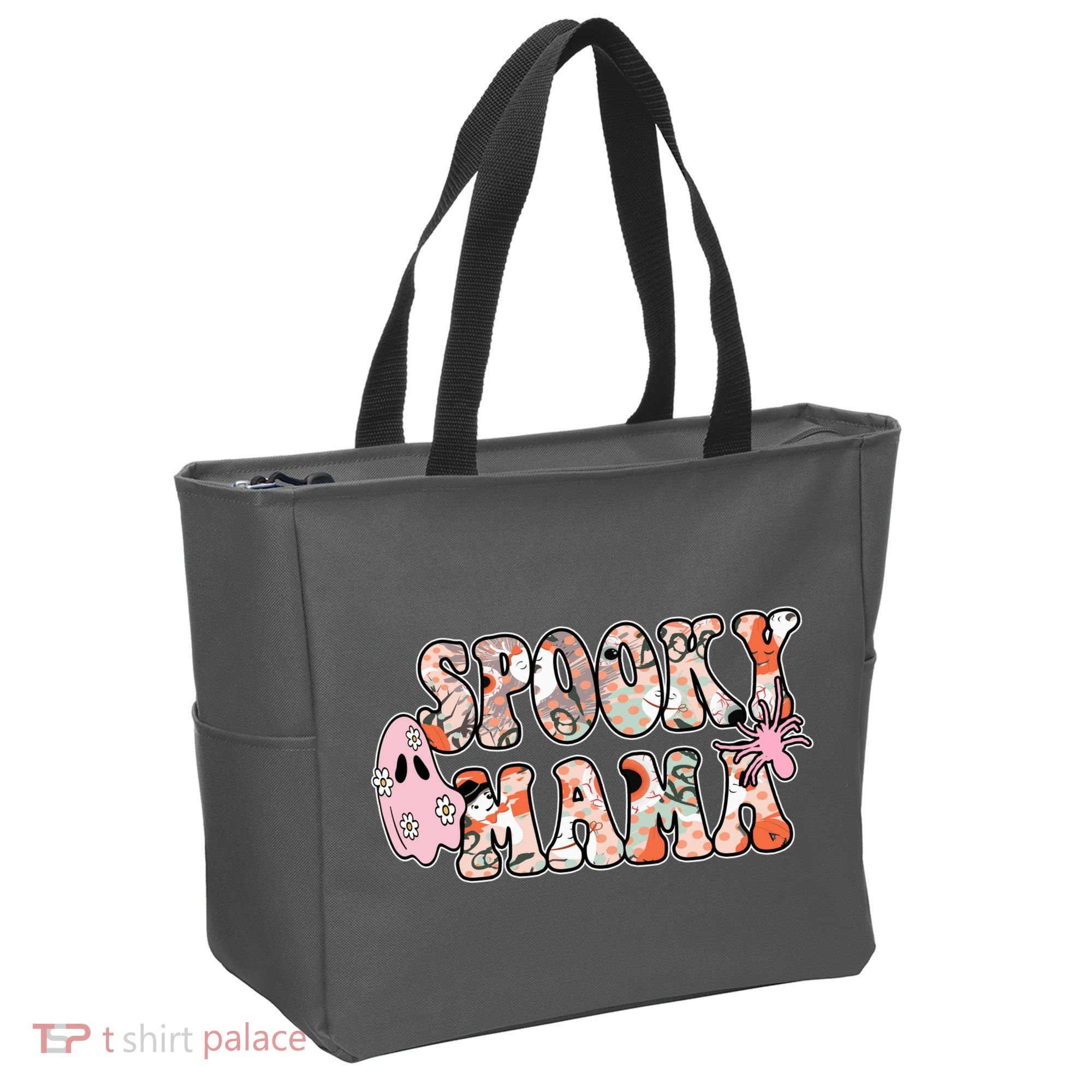 Spooky Mama Halloween Mom Tote Bag