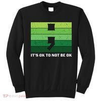 Semicolon Mental Health Awareness Sweatshirt thumb 0