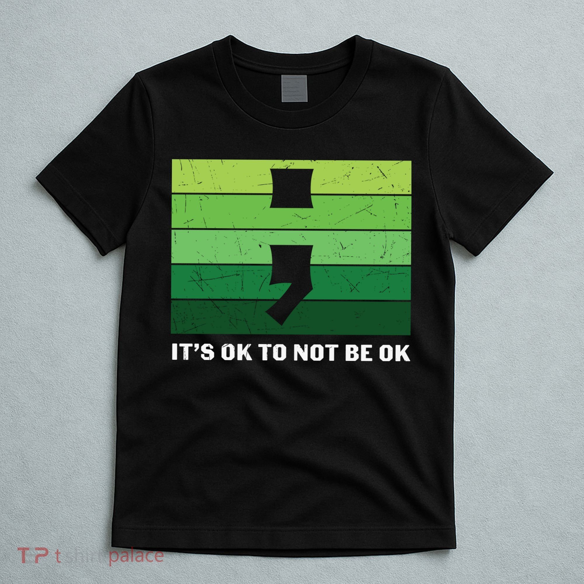 Semicolon Mental Health Awareness T-Shirt
