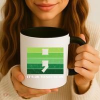 Semicolon Mental Health Awareness Coffee Mug thumb 3