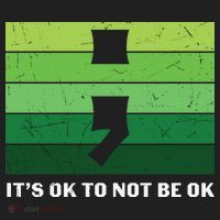 Semicolon Mental Health Awareness Hat thumb 2
