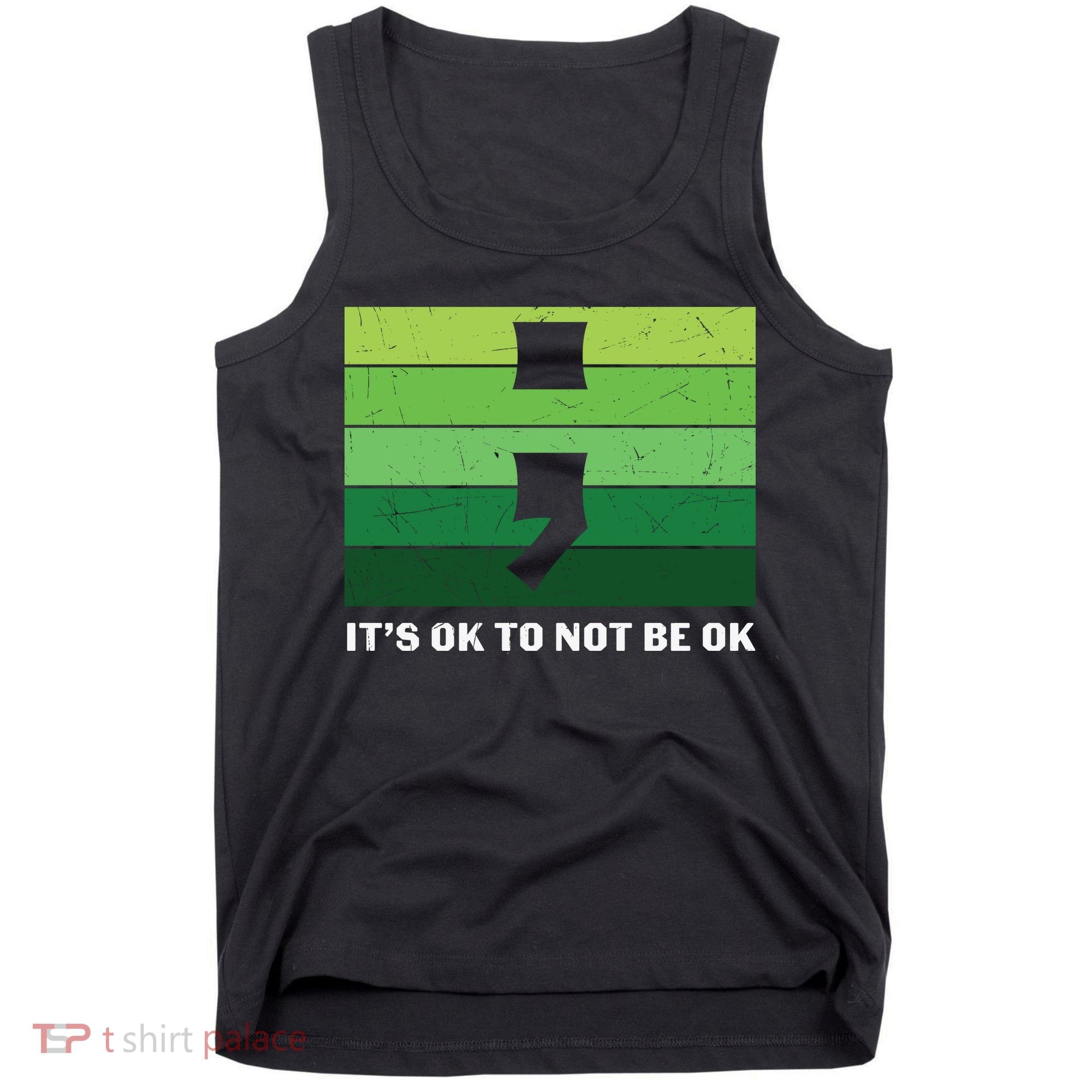 Semicolon Mental Health Awareness Tank Top
