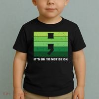 Semicolon Mental Health Awareness Toddler T-Shirt thumb 2
