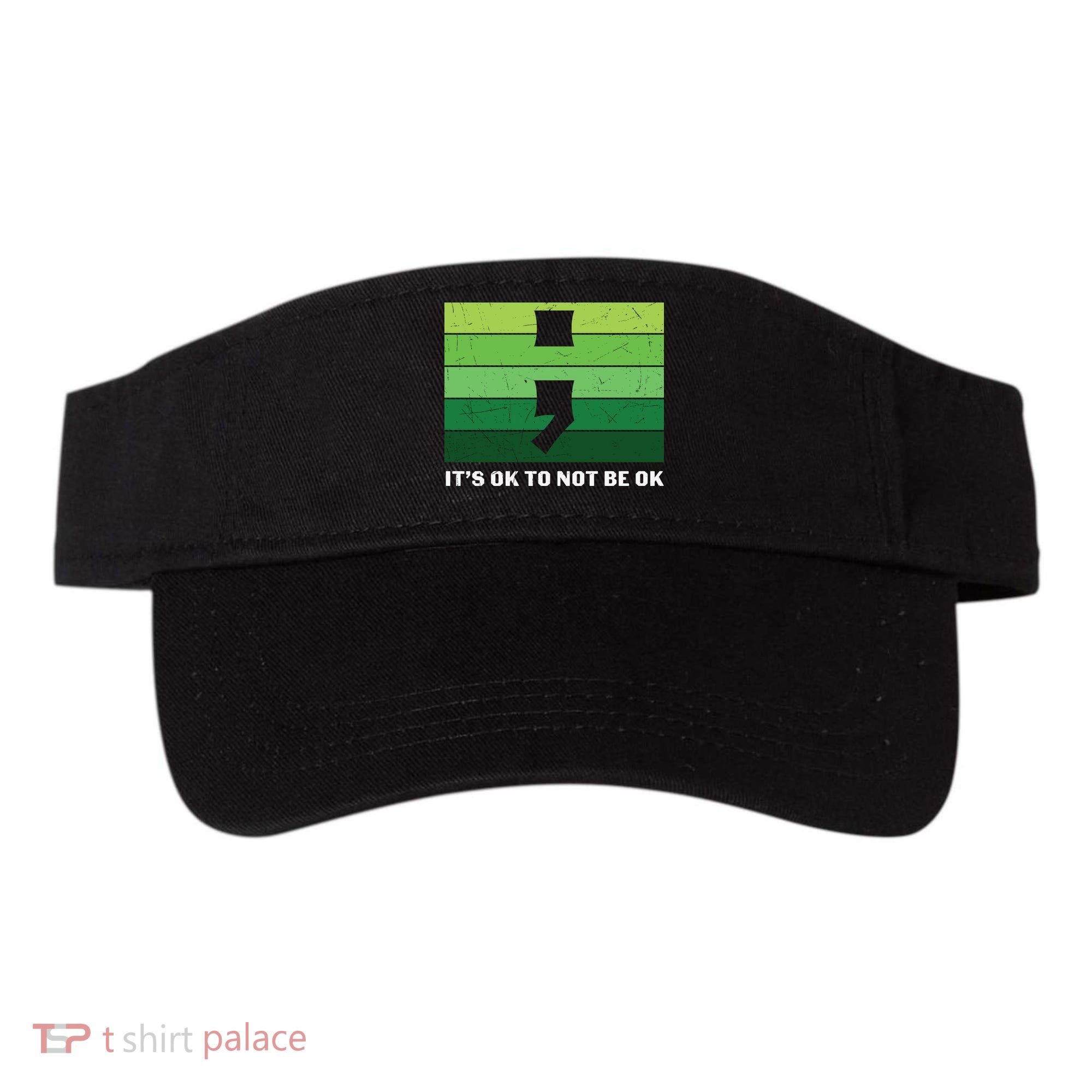 Semicolon Mental Health Awareness Visor