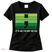 Semicolon Mental Health Awareness Women's T-Shirt thumb 0