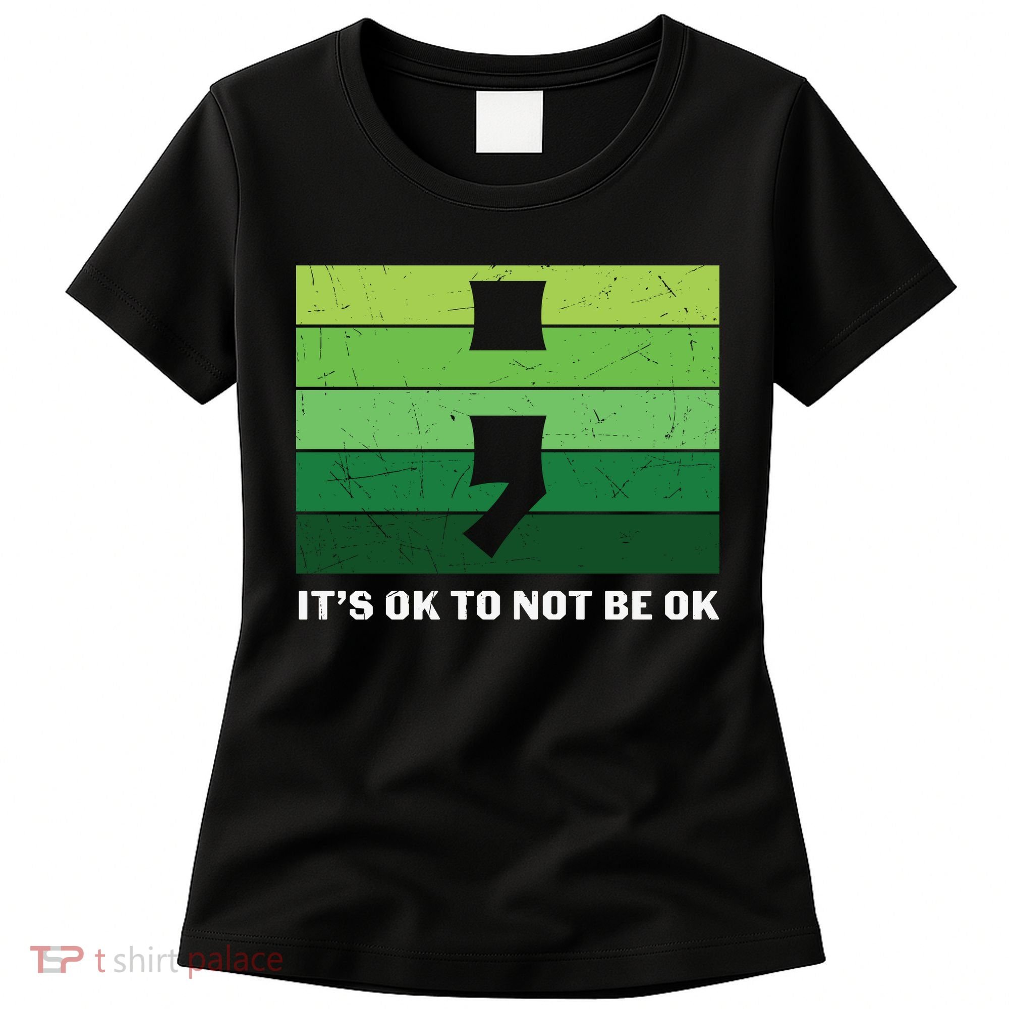 Semicolon Mental Health Awareness Women's T-Shirt