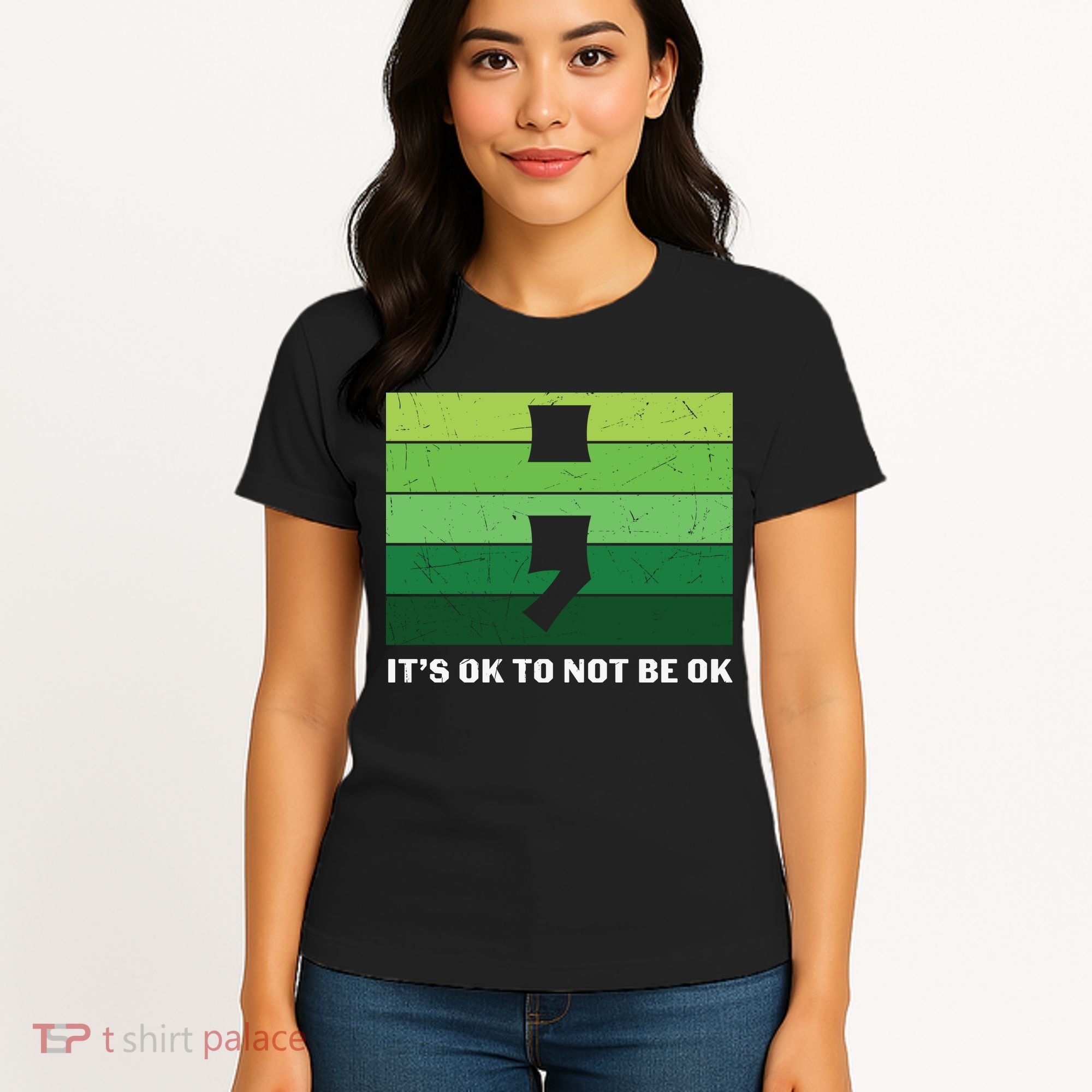 Semicolon Mental Health Awareness Women's T-Shirt